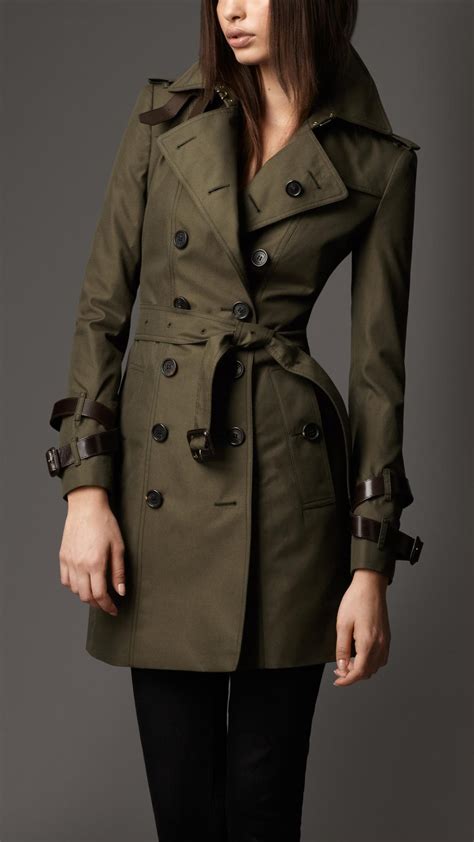 burberry dark green trench|authentic burberry trench coats.